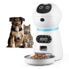 Load image into Gallery viewer, Automatic Food Dispenser with Camera Support + Voice Record
